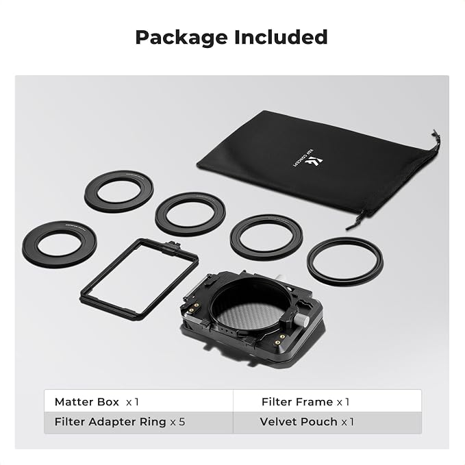 K&F CONCEPT Matte Box, DSLR Camera Matte Box - Image 8
