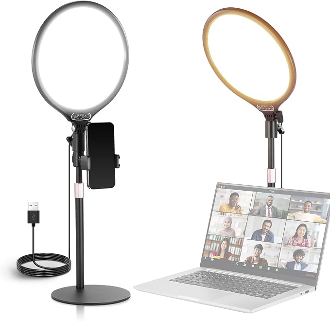 NEEWER Basics 10.5" Desk Ring Light by Neewer