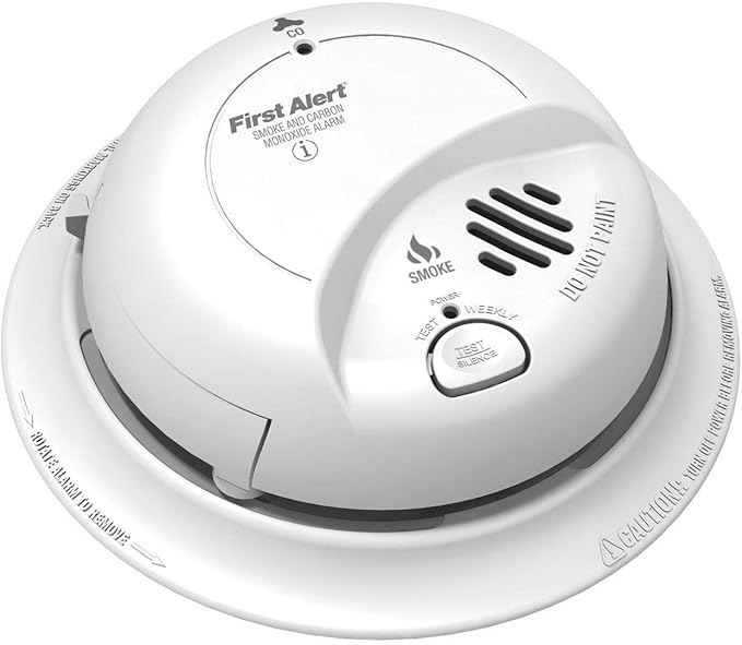 FIRST ALERT BRK SC9120FF Hardwired Smoke and Carbon Monoxide Detector by FirstAlert