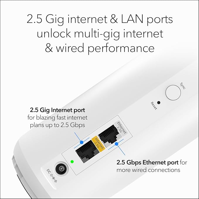 NETGEAR Orbi 370 Series Dual-Band WiFi 7 Mesh System - Image 6