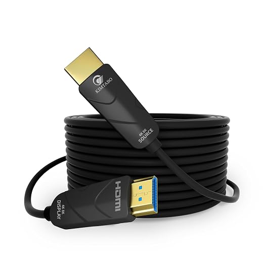 10K 8K 4K HDMI 2.1 Cable, CL3 Rated in Wall 48Gbps Ultra High Speed Cable 75 Ft by KIMTABO