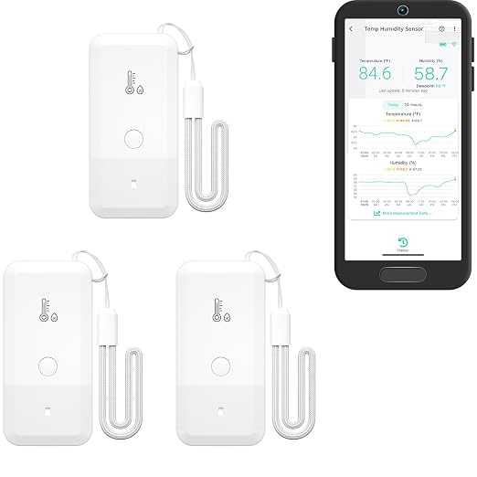 YoLink Smart Wireless Thermometer Hygrometer, Wide Temp Range by YoLink
