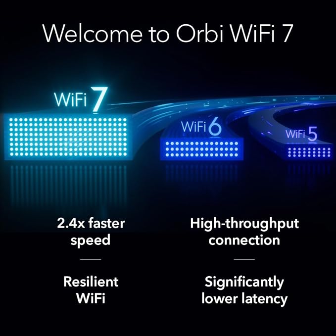 NETGEAR Orbi 870 Series Tri-Band WiFi 7 Mesh System - Image 10
