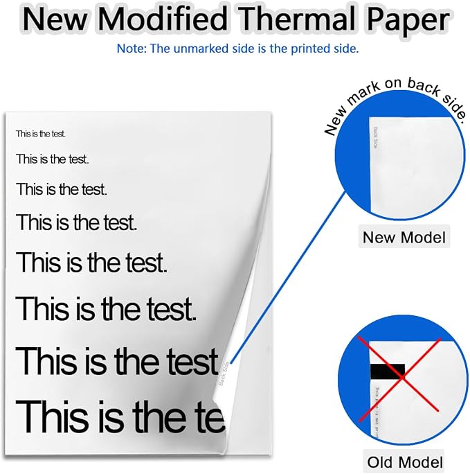 500-Sheet Thermal Printing Paper of Continuous Folded Great Value Pack - Image 7