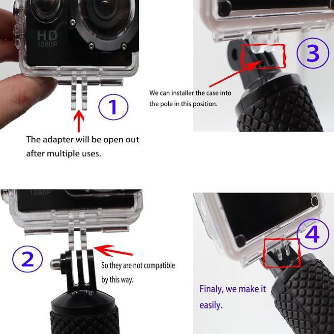 Handler Floating Hand Grip, Underwater Hand Stick Monopod Pole Compatible - Image 7