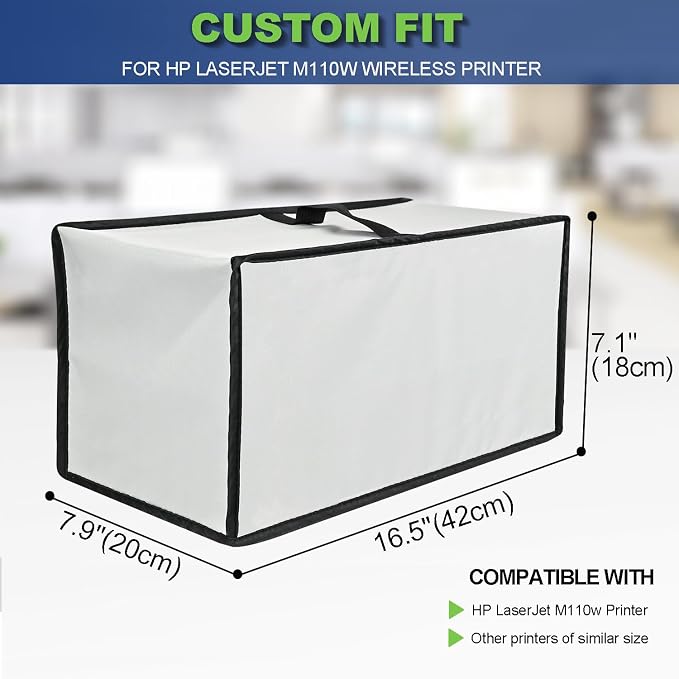 Printer Cover for HP, Waterproof Anti-Static Dust-Proof Thick Printer Cover - Image 2