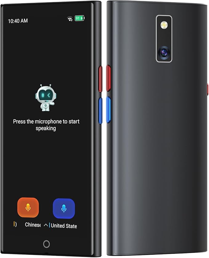 AI Language Translator Device, 2026 Upgraded No WiFi Needed, 150 Languages by Unknown