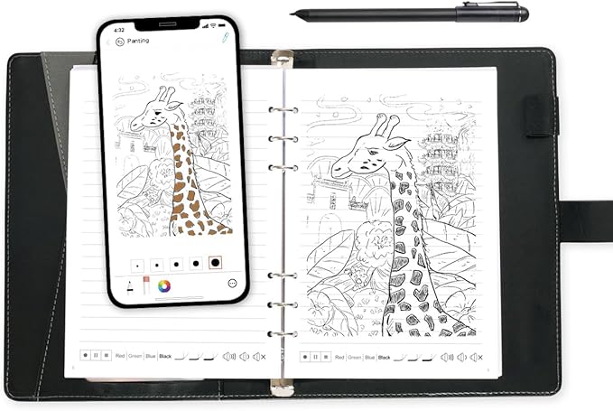 Ophaya 2 in 1 Digital Pen Smart Pen Writing Set, Includes Smartpen, Use by OPHAYA
