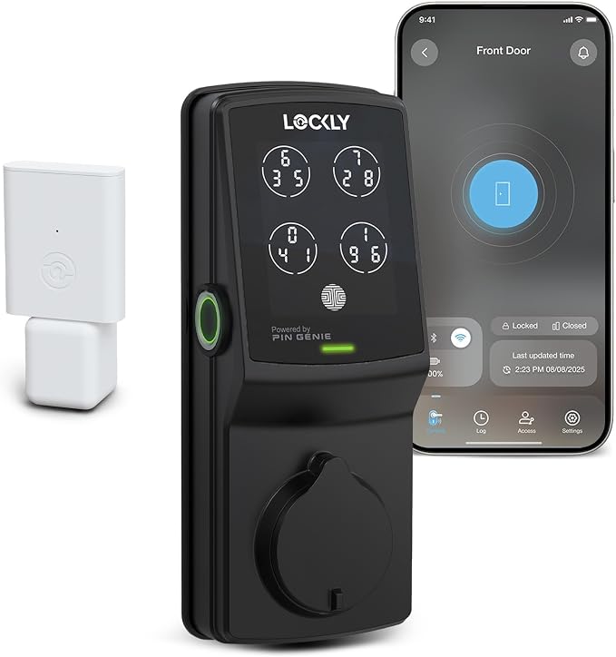Lockly Secure Pro Wi-Fi Smart Door Lock, Keyless Entry by Lockly