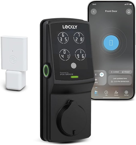 Lockly Secure Pro Wi-Fi Smart Door Lock, Keyless Entry by Lockly