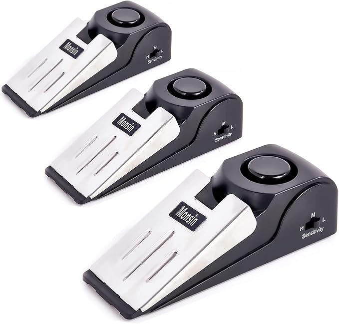 Door Stop Alarm, Door Stopper by Monsin