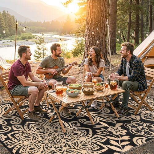 Findosom Waterproof Outdoor Rug 6' x 9' - Image 4