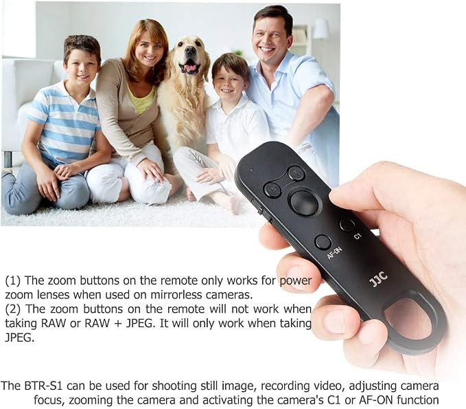 JJC Wireless Bluetooth Remote Controller Replaces Sony RMT-P1BT - Image 6