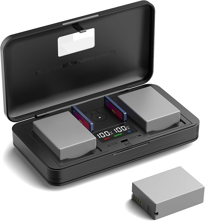 NB-10L Camera Battery Multifunctional Charger Set Compatible by Inspirationlightsupyourlife