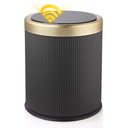 Smart Bathroom Trash Can Garbage Can by Onlcuk