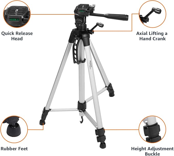 Amazon Basics 60-inch Lightweight DSLR Tripod - Image 7