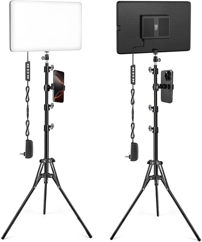 2-Pack LED Video Light Kit by Unknown