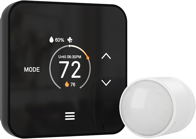 Lux TQX Thermostat with Remote Sensor, WiFi Thermostat Works with Matter by Lux