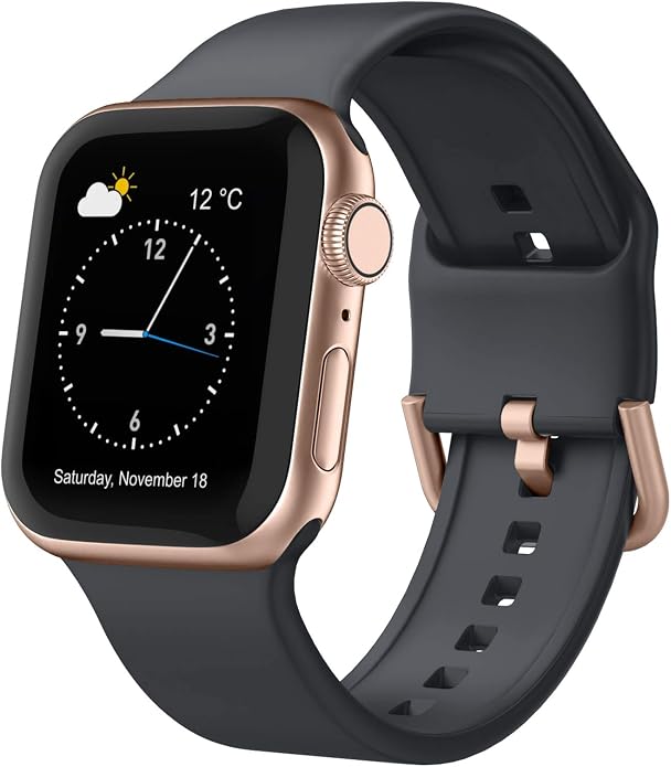 Sport Band Compatible with Apple Watch Bands 49mm 46mm 45mm 44mm 42mm 41mm 40mm by Recoppa