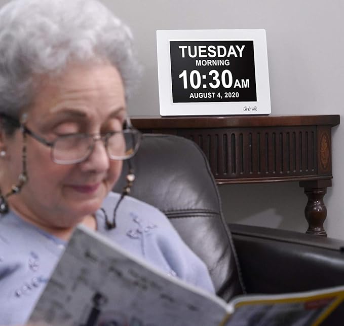 American Lifetime New 2026 Dementia Clock Large - Image 2