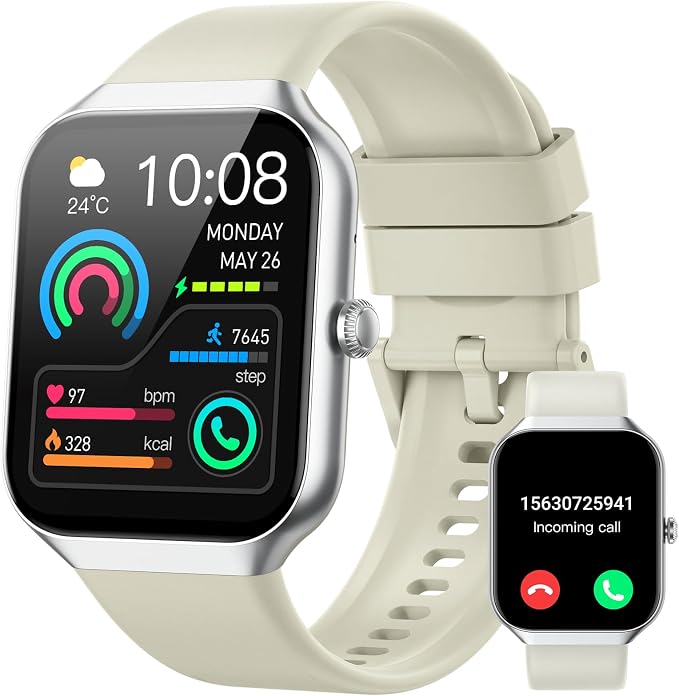 Jugeman Smart Watches for Women, 1.96" HD New Smartwatch by Jugeman
