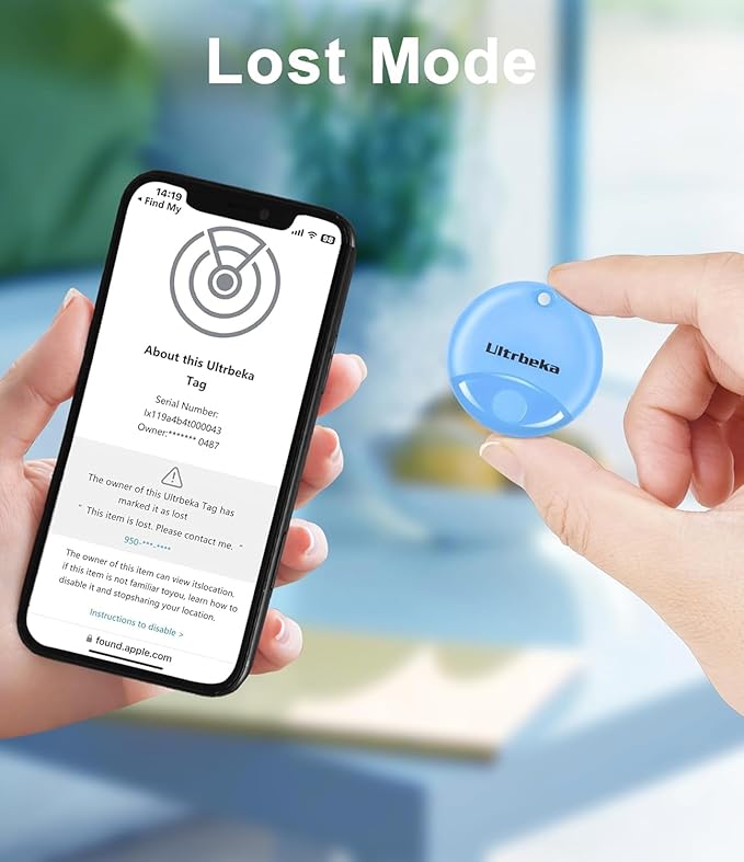 Ultrbeka Air Tracker Tag 4 Pack Bluetooth Item Finder - Image 4