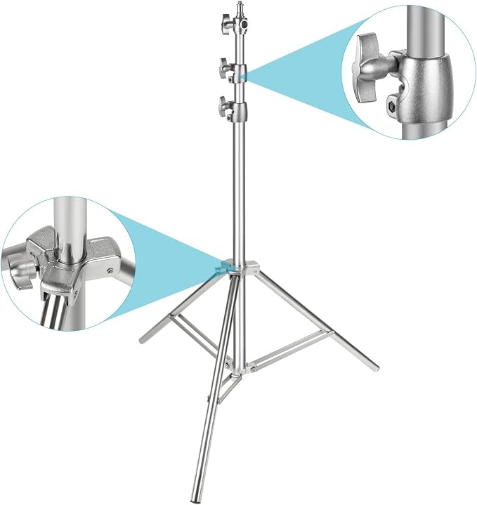 NEEWER 2PCS Light Stand Kit - Image 4