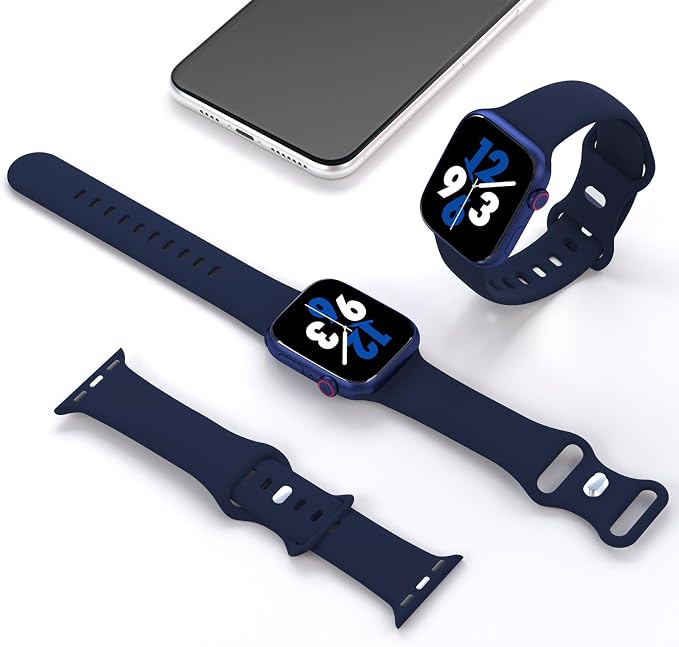 Sport Band Compatible with Apple Watch 38mm 40mm 41mm 42mm 44mm 45mm 46mm 49mm - Image 2