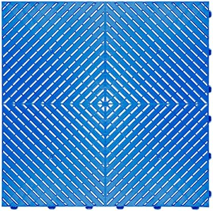 Swisstrax Ribtrax Smooth PRO Interlocking Garage Floor Tiles, 15.75 x 15.75-Inch by Swisstrax
