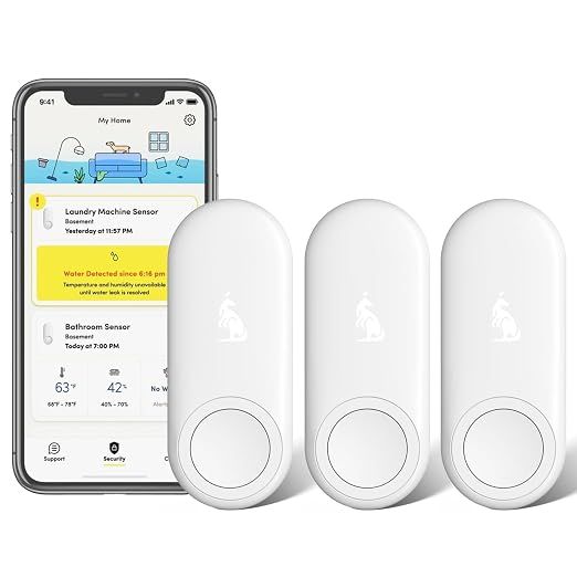 Kangaroo Water Leak Detector+Climate Sensor, Hygrometer Thermometer by Unknown