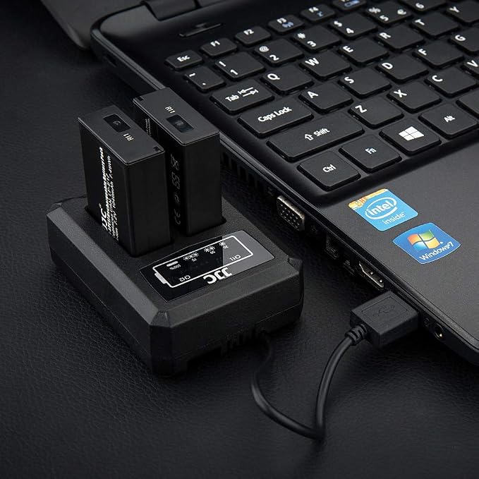 JJC LP-E17 Battery Charger USB Dual Slot - Image 8