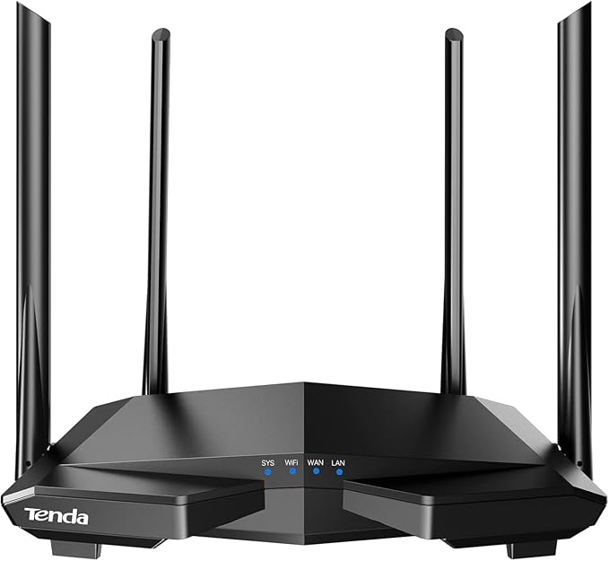 Tenda AC1200 Smart WiFi Router, High Speed Dual Band Wireless Internet Router by Tenda