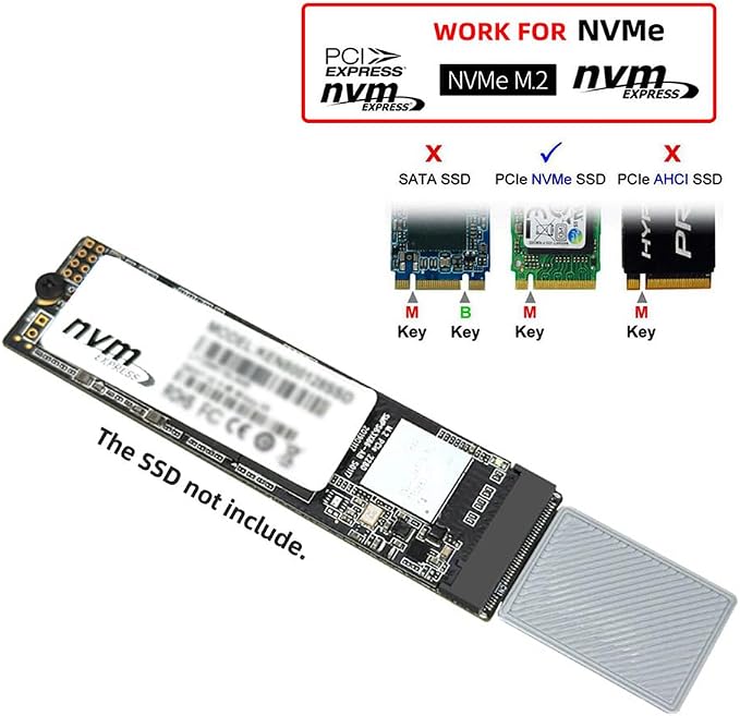 CFexpress Type-A to NVME 2230 2240 2260 2280 Memory Card Kit Case CFE CFA NGFF - Image 4