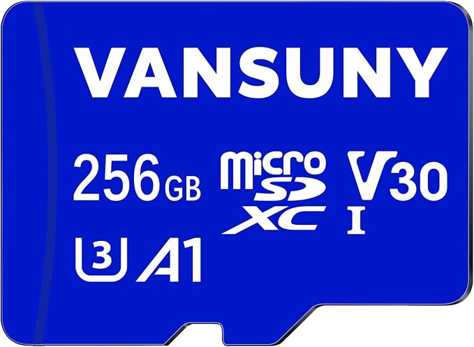 Vansuny 256GB Micro SD Card, microSDXC Memory Card by VANSUNY