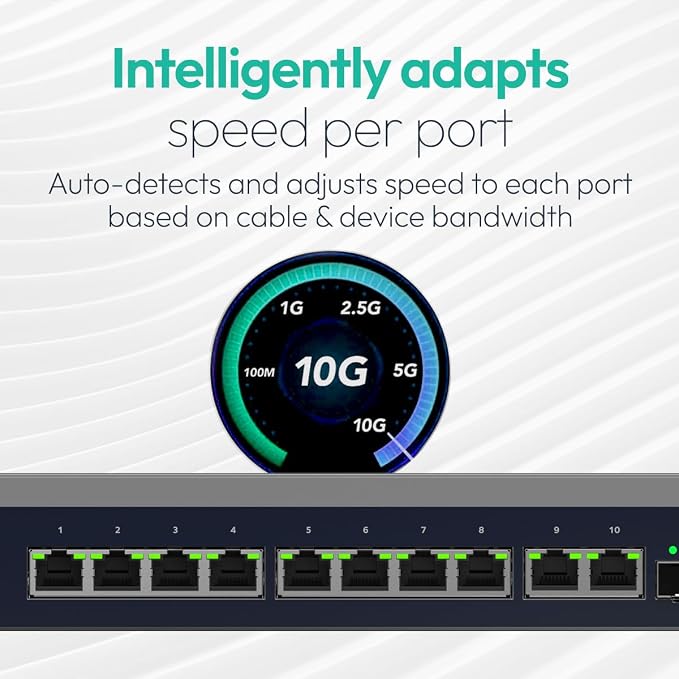 NETGEAR 12-Port Multi-Gigabit Easy Smart Managed Switch - Image 3