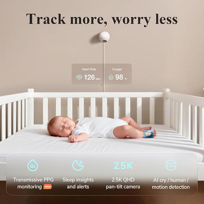 Sense-U Smart Baby Sock Shoe 2 Bundle – Heart Rate & Sleep Pattern Tracking - Image 2