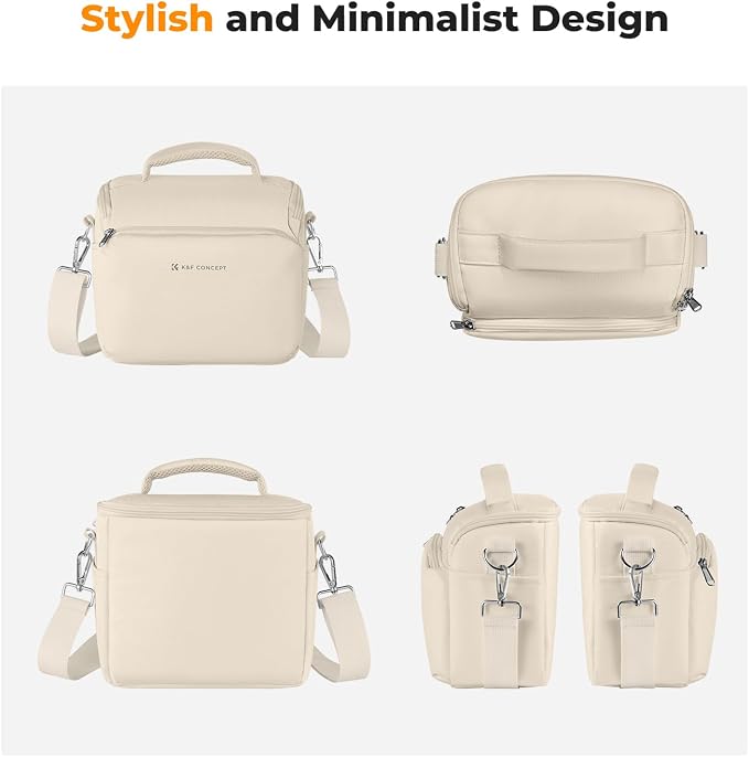 K&F CONCEPT Camera Sling Bag Small Crossbody Camera Case DSLR/SLR/Cute Compact - Image 8