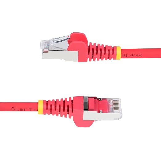 StarTech.com 25ft Red CAT6a Ethernet Cable, Snagless RJ45, 100W PoE++, 27AWG - Image 3