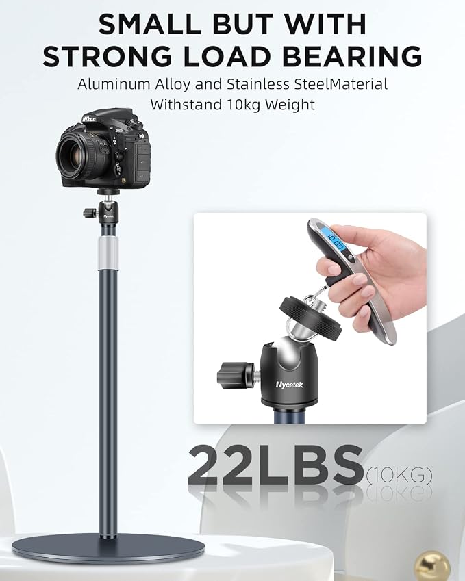 Webcam Stand, Light Stand Tripod - Image 2