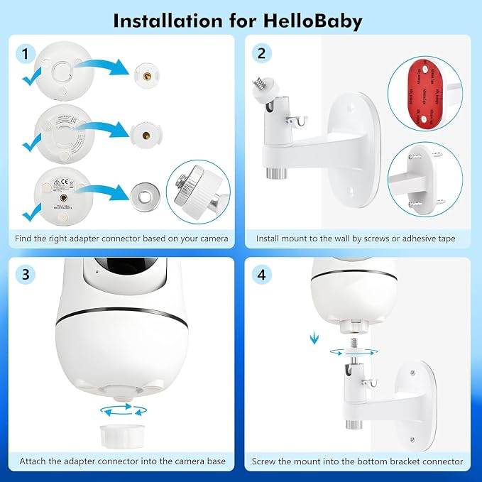 Baby Monitor Mount for HelloBaby - Image 7