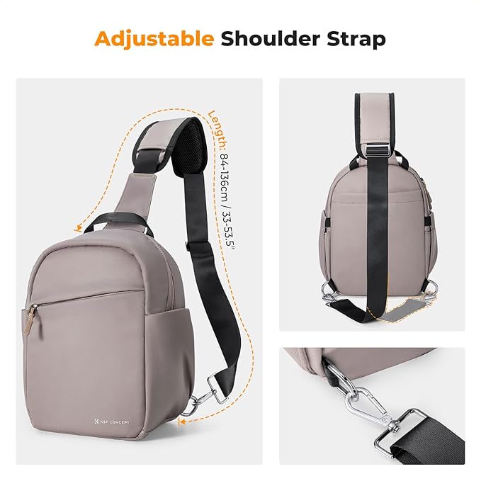 K&F CONCEPT Small Camera Bag for Photographer, Camera Sling Crossbody bag for - Image 5