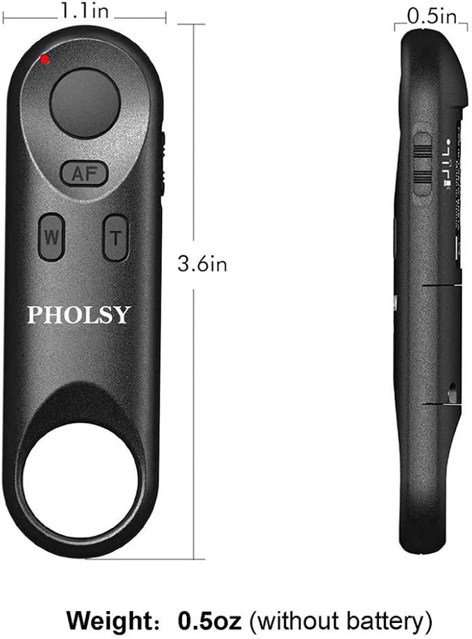 PHOLSY Wireless Remote Control Camera Remote Shutter Compatible - Image 5