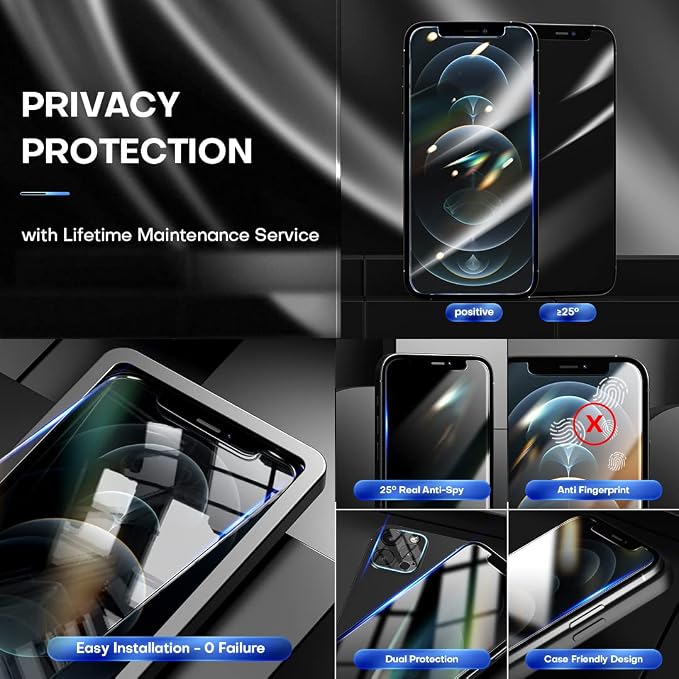 TOCOL 4 Pack Compatible for iPhone 12 Pro - Image 6