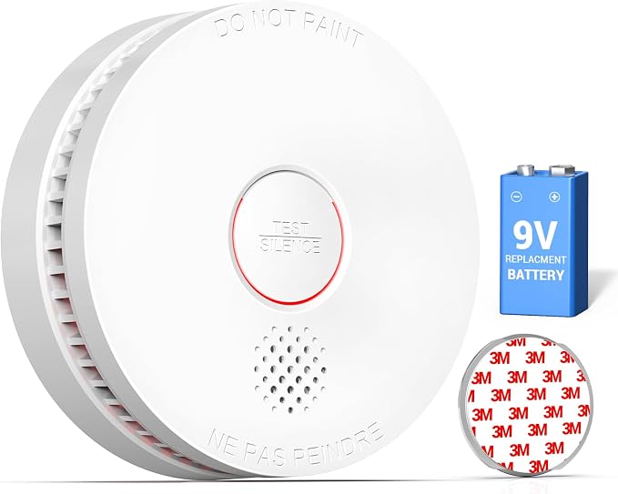 SITERWELL Smoke Detector, 10 Year Product Life Fire Alarm by SITERWELL