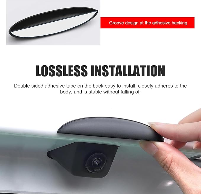 Rear View Camera Rain Cover, Universal Backup Camera Rain Shield, Automotive - Image 5