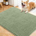 OLANLY Dog Door Mat for Muddy Paws 40x32, Super Absorbent Chenille Mud Mat by OLANLY
