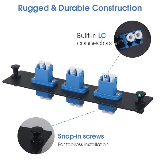 3 Duplex LC/UPC Fiber Patch Panel - Image 6