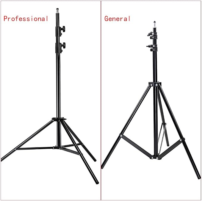 NEEWER PRO 9feet/260cm Spring Loaded Heavy Duty Photography Photo Studio Light - Image 2