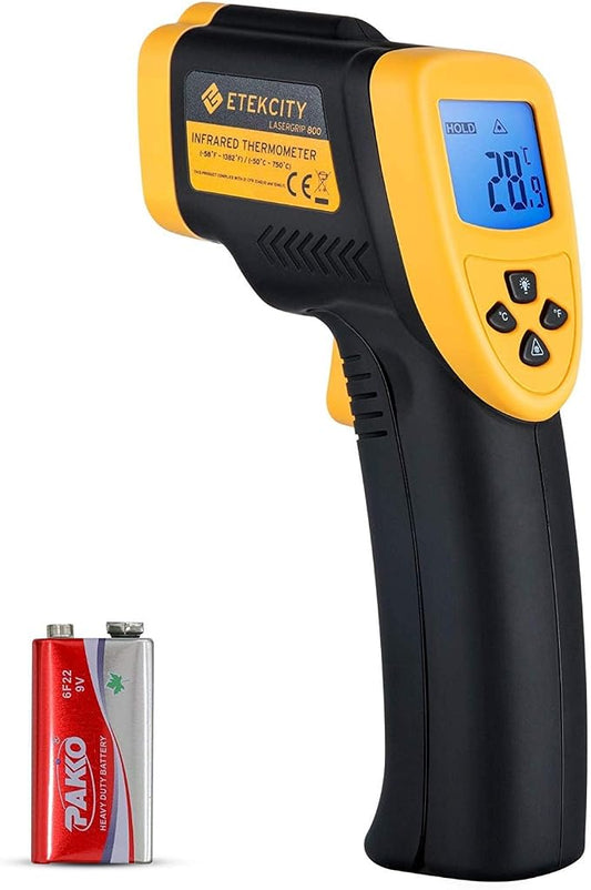 Etekcity Infrared Thermometer Temperature Gun 800, -58℉ to 1382℉ by Etekcity