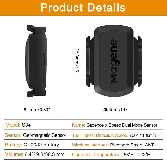 Magene Outdoor/Indoor Speed/Cadence Sensor - Image 6